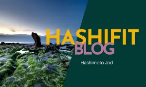 HashiFit Blog: Hashimoto Jod. Küstenlandschaft mit moosbewachsenen Felsen und dem Meer im Hintergrund.