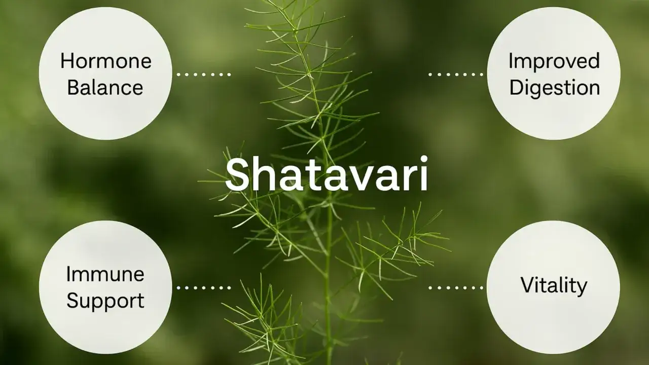 Shatavari: Hormonbalance, Verdauung, Immunsystem, Vitalit&auml;t. Die Shatavari Wirkung unterst&uuml;tzt ganzheitlich.